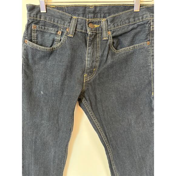 Levi’s Men's 511 Slim Fit Low Rise Denim Jeans Dark Wash Size 31x32 Modern - Picture 2 of 11